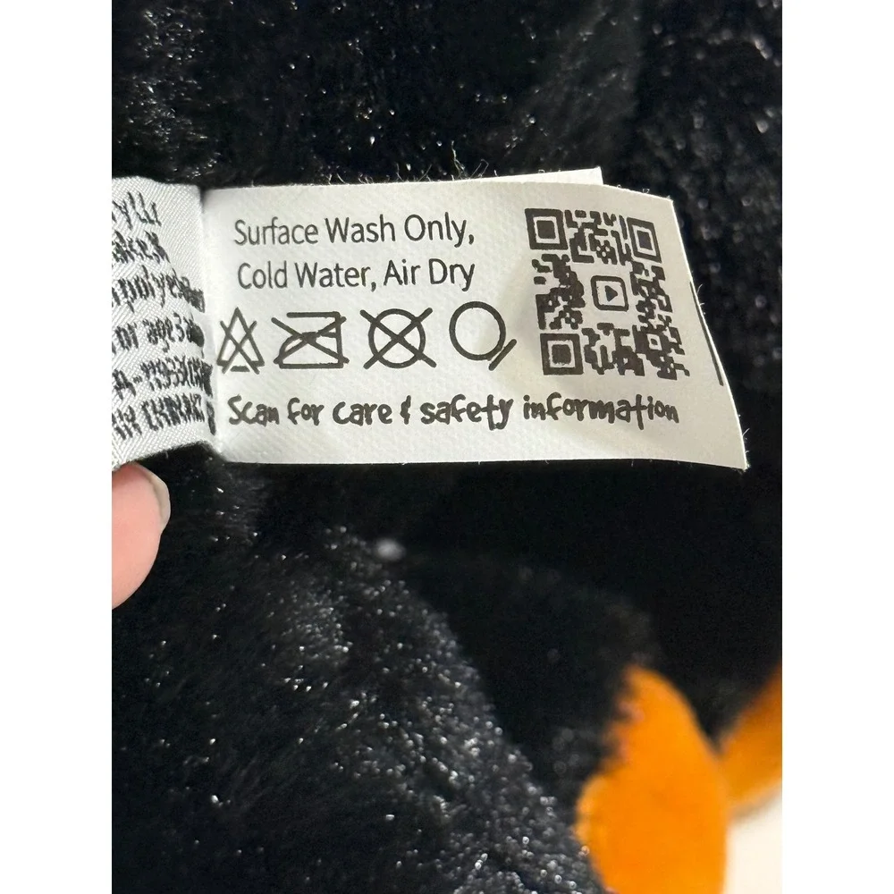The Bear Factory Ember Black Bear Plush 8